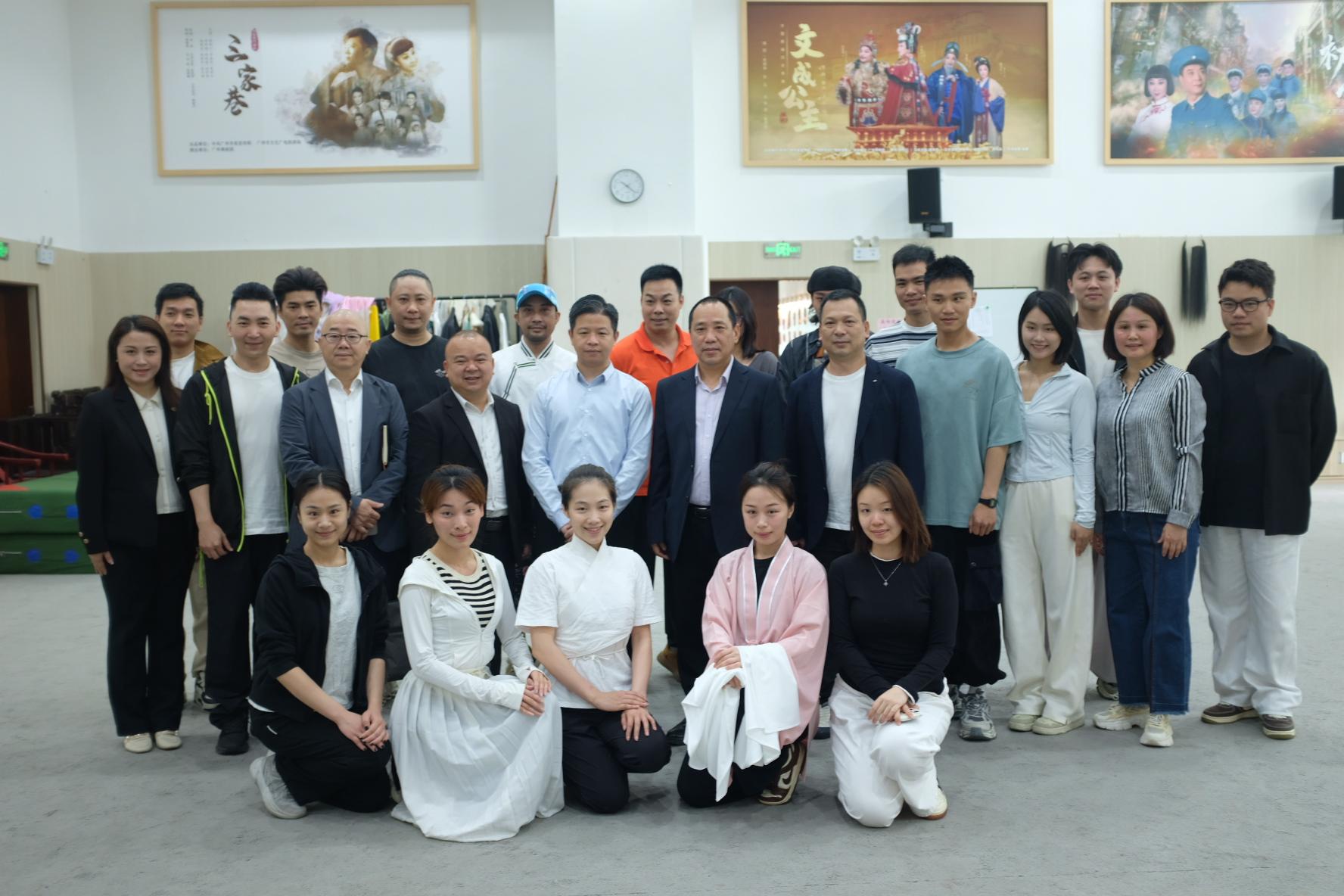 韩安贵带队赴广州粤剧院开展访企拓岗促就业调研